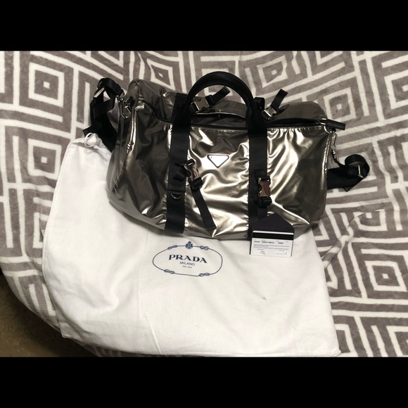 fabric duffle bag